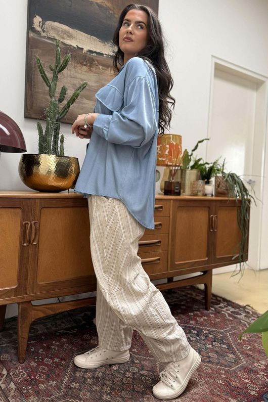 Perfect Chambray Denim Shirt Light 